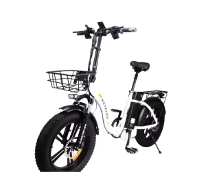 Stock Ready to Ship 45 MPH E Bike 48V 1000W 13AH 20 X4.0 Step Thru Folding Fat Tire Electric Bicycle