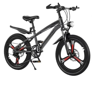 Student Children’s Mountain Bike Cross Country Sport 8 15 Years Old Carbon Steel Frame Lightweight Wheels Front Rear Disc Brakes