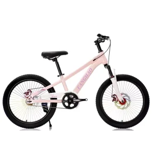 Students Children Mountain Bikes Teenagers Mountain Bikes Lightweight Bicycles Magnesium Alloy Steel Sports 20 Inch 7 Speed