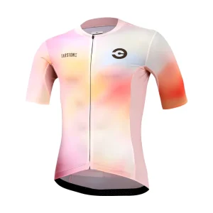 Summer Outdoor Sport Breathable Anti-UV Bicycle Cycling Jersey Quick Dry Men’s Short Sleeve Road Bike Riding Jersey