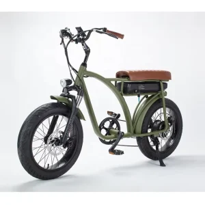 Super Chopper 73 Cruiser Fat Tire 750 W/500w 48v Retro Fat Tire Electric Bike