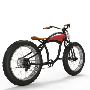 Super Chopper Electric Bike Cruiser Fat Tire 750 W 500W 48V