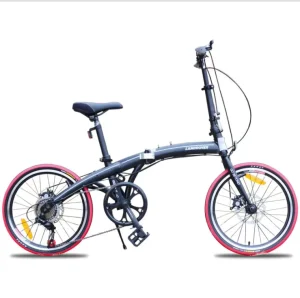 Super Light Mini Folding Bike 20 Inch Front and Rear Disc Brakes Road Bike Student Bike