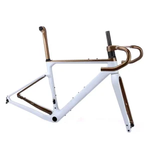T1000 Carbon Fiber Gravel Bicycle Frame Full Hidden Cable Road Bike Parts Max Tire 47C Two Truncation Color