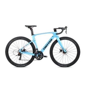 T900 Carbon Fiber Gravel Bike Thru axle 12*142 Disc Road Bike Sensah RS 24 Speed 700c*38c Gravel Bicycle