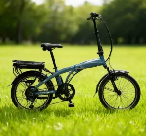 TN6 Electric Mountain Bike E Folding Aluminum Alloy Rear Hub 6 Speed 25km/h Max Speed Targeted for Easier Commute Adventure