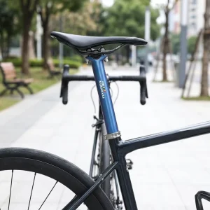 TOSEEK High Stiffness Carbon Seatpost 27.2 31.6mm MTB Road Gravel Bike 0mm Offset 350 400mm Super Light Racing Saddle Tube Clamp
