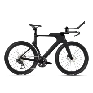 TT Bicycle Disc Brake Time Trial Triathlon Complete Bike T3 Carbon Fiber Wheelset 24 Speed Lightweight ETap AXS 12S Full