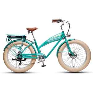 TXED 26 Inch Fat Tire Sport Chopper Bicycle Beach Cruiser 36V Electric Bike