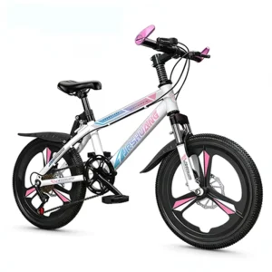 Teenage Mountain Bike for Boys and Girls with Shock Absorption Disc Brakes Variable Gears Lightweight Design