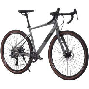 The Gravel Road Bike All terrain Aluminum Alloy Bicycle Adults Ultra light Men Female Students 10-speed Disc Brake Bike