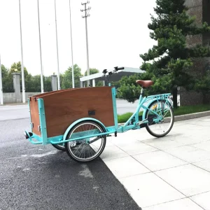 Three Wheels 24 Inch Cargo Bike Cargo Bicycle Cycle Box UB 9005