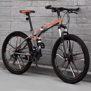 Tianjin Bicycle Factory Classical 26 Inch 21 Speed Folding Men’s Sports Bicycles Folding Bike for Adult