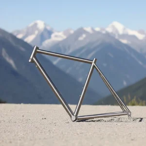 Titanium Gravel Bike Frame Mountain Bicycle Frame