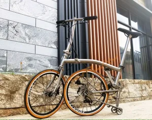 Titanium Speed Folding Bike