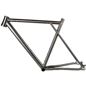 Titanium Track Bicycle Frame Disc Brake Single Speed 700C
