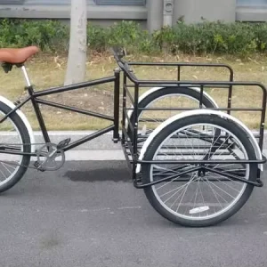 Tricycle Bike Adult 26 Inch Single Speed Cargo Bike with Front Loading