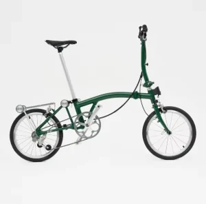 Trifold Folding Bicycle Y5 9KG 5 Speed Lightweight Portable Design Aluminum Alloy 16″ Wheels 110kg Load Capacity