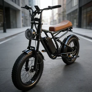 US Warehouse CS-M1 Adult Electric Off Road Mountain Bike Lithium Battery 20-Inch Fat Tires Providing Unhindered Passage Stock