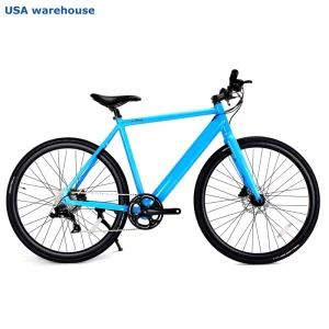 USA Warehouse 250W 300W Mivice Motor 8 Speeds Ebike 700C City Bike Adult Electric Road Bike
