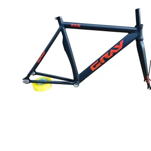 Ultra Lightweight GRAY Aluminum Alloy 29 in Modern Road Bike Frame for Track Racing and Urban Cycling