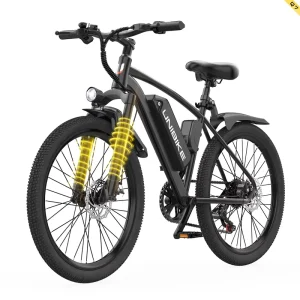 Unibike US Stock 7 Speed Electric Mountain Bike Bicycles Commuting Bike Free Shipping Mountain Bikecycle Electric