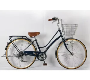 Unisex City Bike Men’s 26 Inch 6 Speed Beach Cruiser Aluminum Alloy Rim Bike Steel Fork Material