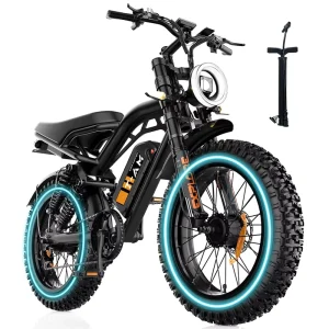 Urban 1500W Motor Brushless Fat Tire Bike Ebike Mountain Bike Electric Bicycle