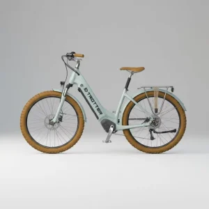 V20 High-Speed 48V 600W 3-Speed Steel Frame Electric Bicycle Integrated Battery Rear Hub Motor LCD Display Drum Brakes