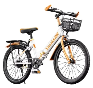 Variable Speed Disc Brake Steel Frame Kids Mountain Bike 20 Inch for Boys 7-15 Years Old Student Bicycle
