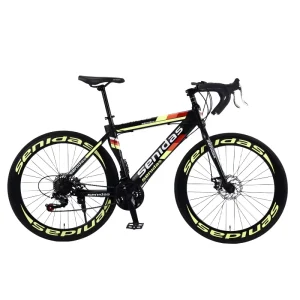 Variable speed Road Bike Youth Racing Men and Women Adult Road Bikes 700C 21 Speed Road Bicycle