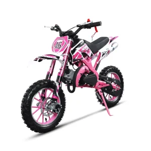 Verified Suppliers 49Cc 2 Stroke Engine Off-Road Youth Pit Gas Powered Kids Dirte Bike