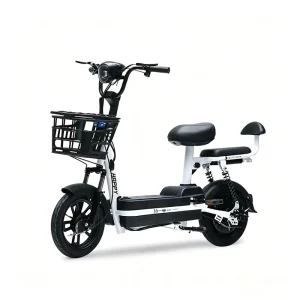 Versatile 48V 14 Inch Electric Bicycle High Carbon Steel Frame City Bike 25km/h for Daily Transportation