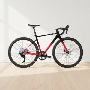 Version Lightweight Aluminum Alloy Road Bike 700C Hydraulic Disc Brake Carbon Fibre Front Fork Racing Road