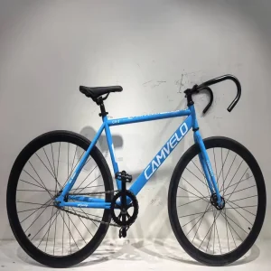 Vintage Sepeda Fixed Gear Track Bike Bicycle Mens 700c Carbon Steel Racing Fixie Bike