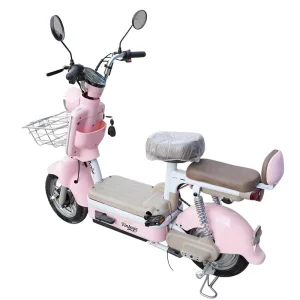 Vintage Style Electric Moped Classic Design Daily Commutes Electric Motorcycle City E bike