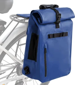 Waterproof Backpack With Multiple Compartments Custom Logo Waterproof Bike Pannier for Competitive Cycling in Wet Weather