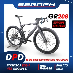 Wheeltop 13 Speed Full Bike Disc Gravel Bike Wheeltop Gex Groupset Single Speed Di2 Complete Bicycle Aluminum Wheelset