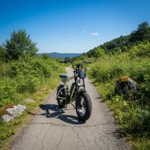 WindChaser Fatboy Scrambler Ebike 48V13-28Ah 500W Brushless Motor 7 Speed Electric Bicycle Disc Brakes Carbon Steel Frame