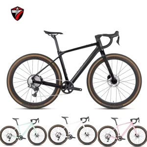 Wireless Electronic Shift Gravel City Bike Carbon Fork GEX 13 Speed Hydraulic Disc Brake Aluminum Wheels Lightweight