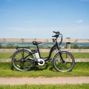 Women Electric City Bike 26 Inch with 7 Speed 36V 350w 500W City Commuter Bicycle Ebike