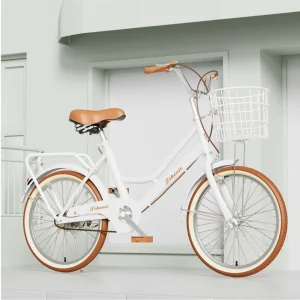Women Lightweight City Commuter Bicycles 18 20 22 Inch Elegant Ladies Bikes for Adults & Students Urban Daily Riding Bicycles