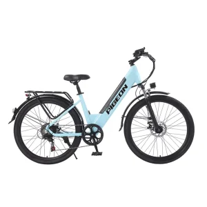 Women’s City E Bike with 36V Lithium Battery Power Smart Electronic Pedal Assist for Urban Commute