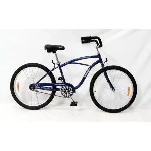Women’s Cruiser Bike 20 Inch Retro Vintage Steel Step Thru Frame Single Speed Classic Beach Riding Bicycle for City