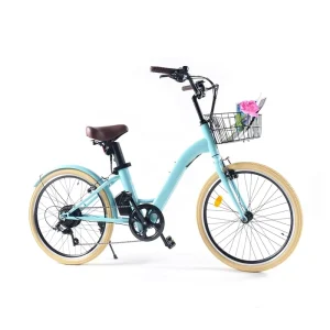 Women’s Electric Bike Rear Hub Motor 7 Speed Hidden Battery Long Range Cruiser 36V CE Certified