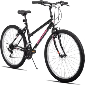 Womens Mountain Bike 24 26 Inch 18 Speeds Hybrid Commuter Bicycle Adults Sport Hardtail Trail MTB No Brakes