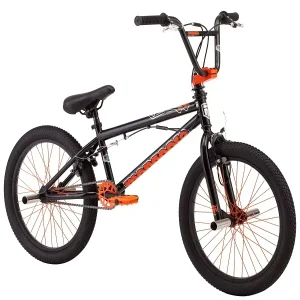 X-Jump Boy’s BMX Bike 20″ Wheels Black Bicycle BMX Freestyle 20 BMX Bike