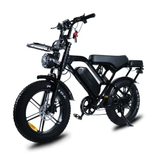 X80 PRO Ebike Motor Chain Drive Bicycle 48V250W Fat Tire 20 Inch Electric Road Mountain Bike Electric Tyre Bike