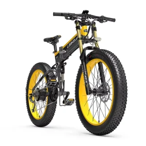 XT750 Plus Ebike 1000W 27-speed Electric Mountain Fat Bike Folding Electric Bicycle