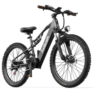 XT90 26” Mid Drive Brushless 750W 20Ah Lithium E-Bike Full Suspension Double Disc Brake Electric Dirt Bike City